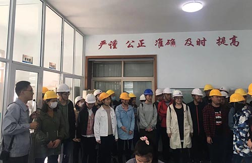 熱烈歡迎青島科技大學學生到青島豐東參觀學習